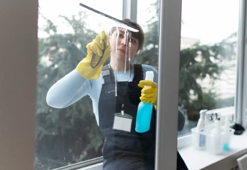Nettoyage de vitres intérieures et extérieures à Angles-sur-l'Anglin